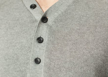 Load image into Gallery viewer, Garbo Henley in Grey